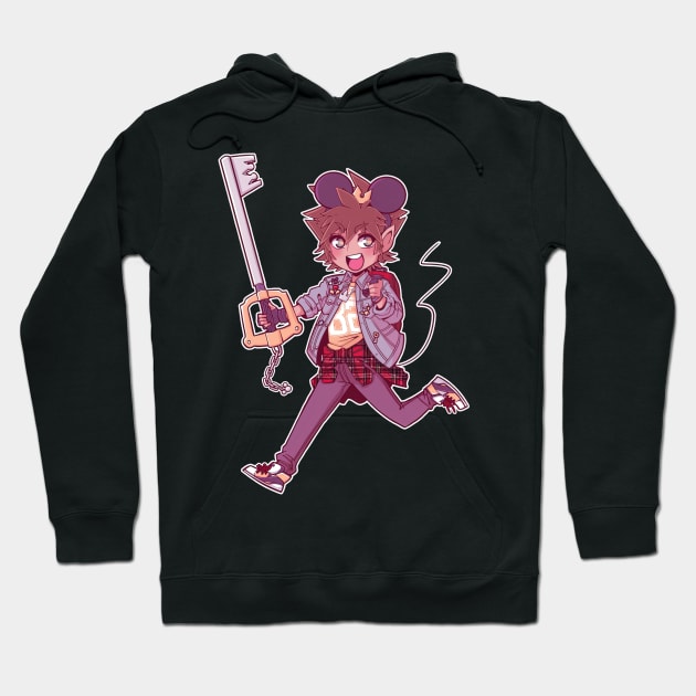 Get Your Ears On Sora Hoodie by IainDodes